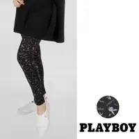 在飛比找蝦皮商城優惠-【PLAYBOY】滿版金蔥LOGO內搭褲│褲襪│造型褲│穿搭