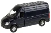WELLY, MERCEDES-BENZ Sprinter panel Van Black, 1/34, WELMB49720W