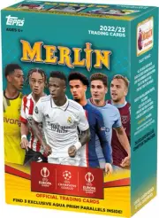 2023 Topps Merlin Chrome UEFA Soccer Card Blaster Box Collect Football Stars