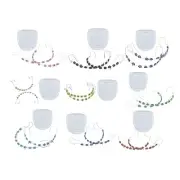 Temporary Tooth Decorations with Hook Decorative with Case Fashion Brace