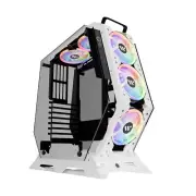 KEDIERS PC Case - ATX Tower Tempered Glass Gaming Computer Open Frame Case wi...