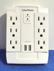 CyberPower Surge Protector P600WSURC2 NEW