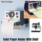 Vintage Camera Paper Towel Dispenser Bathroom Roll Holder Decorative Drawer AU