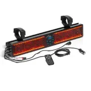 BOSS Audio Systems BRT25SLR 25” Powered Bluetooth UTV Sound Bar - IPX5, USB