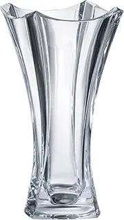 [Barski] European Glass - Lead Free Crystalline - Vase - 14 " Height - Made in Europe
