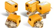 Valemo Motorized Zone Valves, 3-Way, 1/2"/3/4"/1", Sweat, 24 VAC, End Switch.