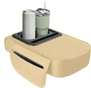Car Armrest Box Cushion, Center Console Cushion - Center Console Cover Cushion, Car Center Console Booster Cover, Front Armrest Cover Protector