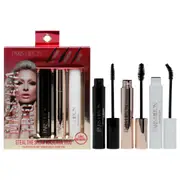 Paris Hilton Cosmetics Steal The Show Mascara Trio For Women 3 Pc 0.27oz Lengthening Mascara, 0.27oz Volumizing Mascara, 0.27oz Curling Mascara