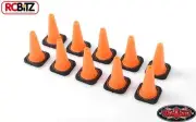 1/10 Scale TOY Traffic Cones Bollards ORANGE Rubber 10 RC4WD Z-S1658 RC Gates