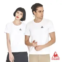 在飛比找momo購物網優惠-【LE COQ SPORTIF 公雞】短袖T恤 中性-白-L