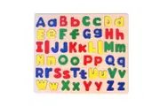 Fun Factory: Large Wooden Lower/Upper Case Alphabet Puzzle