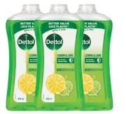 Dettol Anti-Bacterial Hand Wash Refresh Refill Disinfecting, 950ml x 3