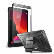 Ipad 10.2 Case 7th Generation Rugged with Built-in Screen Protector & Kickstand