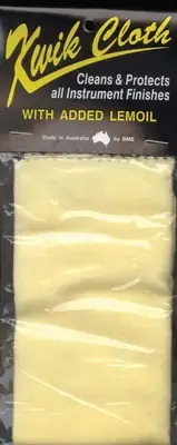 Kwik Fret Clean/Polish Cloth with Added Lemoil