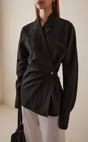 [Toteme] Wrap-Effect Top