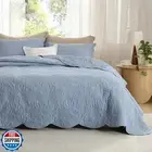 Bedsure Quilt King Size - Ultra Soft Pre-Washed Bedspread - Lightweight Mount