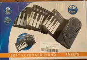 Piano roll up Soft Keyboard Piano 49 Keys Unused