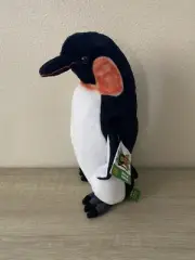 NEW Wild Republic Cuddlekins Emperor Penguin Plush Stuffed Animal Exotic Bird