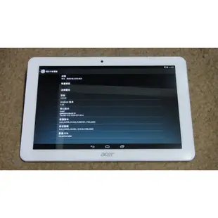 acer 宏碁 Iconia Tab A3-A20 10.1吋 1G/16G 無法更新便宜出售