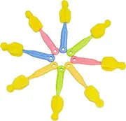 AUEAR, Milk Bottle Nipple Brushes Pacifier Sponge Cleaning Small Brush Cleaner Set for Bottles and Accessories (8 Pcs)