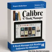 Calibre E-Book Manager & E-Reader Software for Windows on CD-ROM