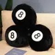 35/50CM Billiards 8 Ball Plush Pillow Soft Toy Home Decor