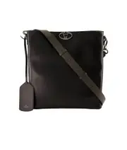 Valentino VLogo Locker Strapped Shoulder Bag One size black