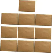 GETAJGHSD 10pcs Paper Envelope Document Storage Bag File String Pocket Postcard Envelope Letter Storage Bag Rope Buckle for Use