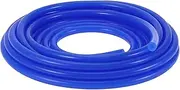 X AUTOHAUX Silicone Vacuum Tubing Hose Automotive Vacuum Line High Temperature 20Ft 1/4" 6mm ID 2.5mm Thickness 1 Pcs Blue 130PSI Max Pressure