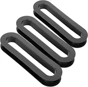 MOKKHNB 3pcs Mirror Cabinet Paper Outlet Black Toilet Paper Holder Closet Door Insert Handles Sliding Closet Door Flush Pulls Bathroom Mirror Cabinet Toilet Paper Holder Stand Pp Dark Grey