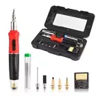 Description 10 in 1 Gas Soldering Iron Cordless Self-Ignition Welding