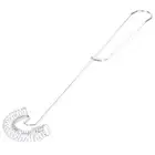 2 Pieces Whisk Egg Small Whisk Whipper Stainless Steel Egg Whisk Flat2590