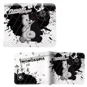 New Monokuma Bear DANGANRONPA BiFold Wallet Standard Size Credit Card Billfold