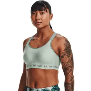 【UNDER ARMOUR】UA 女 Armour Crossback高衝擊運動內衣 -優惠商品(綠)