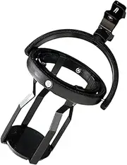 Carrier Cup Holder, Stroller Carrier Stand, Stroller Cup Stand, Drink Holder Adjustable, Weather Resistant and Long Lasting, Black, for Bikes, Camping, Outdoor Use