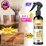 Natural Micro-Molecularized Beeswax Spray, Furniture Polish Cleaner 120ml OD