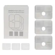 3pcs Cat Water Fountain Replacement Activated Carbon Filters for mini Pet Water Drinking Fountain DispenserIn-