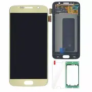 LCD Display & Touch Screen Digitizer Assembly Replacement for Samsung Galaxy S6