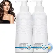 Keratin Revitalizing Cream,Keratin Enrichment Cream,Hair Smoothing Moisture Deep Conditioner,Hair Smoothing Leave-In Conditioner For Women (2pcs)