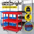 Traderight Tool Cart Trolley Toolbox Workshop Garage Storage Organizer 150KG