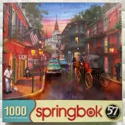 Springbok Bourbon Street 1000 Piece New Orleans Louisiana Jigsaw Puzzle 33-10890