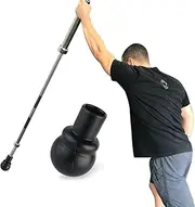 Landmine Attachment for Barbell by – Portable 2” Olympic Barbell Landmine Exercise Base for Presses, T Bar Row, Rotation, Split Squats and Home Gym Workouts