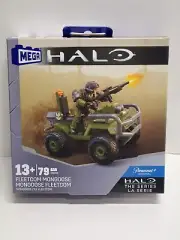 Halo Fleetcom Mongoose Vehicle MEGA Building Kit with Mini Figure NEW SEALED
