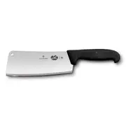 [Victorinox] Fibrox Kitchen Cleaver 18cm (Black)