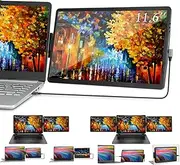 Portable Laptop Screen Extender, Mini Game Monitor 11.6 Inch Swivel Computer Display USB C HDMI Powered Monitor, 178° Screen Eye Care, External Monitor for Laptop PC Phone Mac Xbox PS4