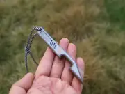 CNC Titanium Alloy Pry Bar Crowbar Bottle Opener Cutter Outdoor EDC Multi Tools