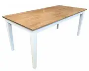 MF Solid Oak Timber Dining Table