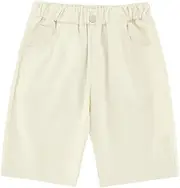 [GLEAMING GRAIN] Toddler Summer Shorts, Cotton Sweatpants, Slacks,2-7ages