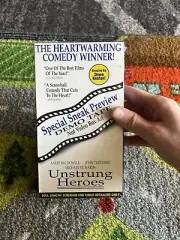 Unstrung Heroes VHS Sealed Andie MacDowell Michael Rochards Demo Promo Screener