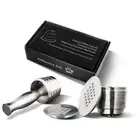 Capsule For Nespresso Stainless Steel Coffee Pods Refillable Vertuo Capsulas Kit